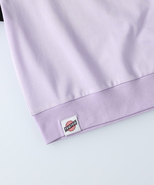 TEG TEG(テグテグ)の「【TEGTEG lovely2】 ベストフェイクレイヤード(Tシャツ/カットソー・キッズ・ピンク/パープル・140/155/130/105/120)」の3枚目の写真