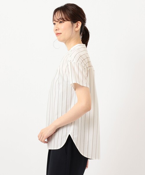 J.PRESS LADIES 【イージーケア】スビンギザストライプ カットソー イージーケア】スビンギザストライプ カットソー | Jプレス(J