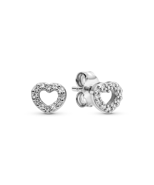 PANDORA(パンドラ)の「オープン ハート スタッド ピアス(ピアス(両耳用)・レディース・シルバー・FREE)」の1枚目の写真
