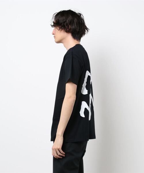 Gramicci（グラミチ）の「GRAMICCI/グラミチ　 BIG RUNINGMAN TEE（Tシャツ/カットソー・メンズ・ホワイト/ブラック/サックスブルー・MEDIUM/LARGE）」の7枚目の写真