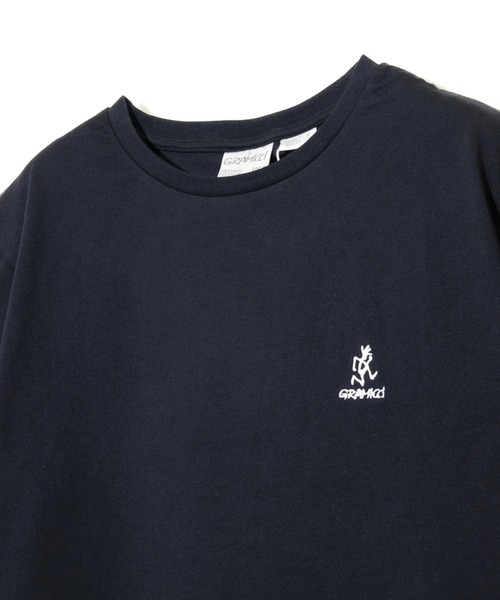 Gramicci（グラミチ）の「GRAMICCI/グラミチ　 BIG RUNINGMAN TEE（Tシャツ/カットソー・メンズ・ホワイト/ブラック/サックスブルー・MEDIUM/LARGE）」の9枚目の写真