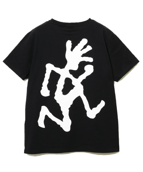 Gramicci（グラミチ）の「GRAMICCI/グラミチ　 BIG RUNINGMAN TEE（Tシャツ/カットソー・メンズ・ホワイト/ブラック/サックスブルー・MEDIUM/LARGE）」の12枚目の写真