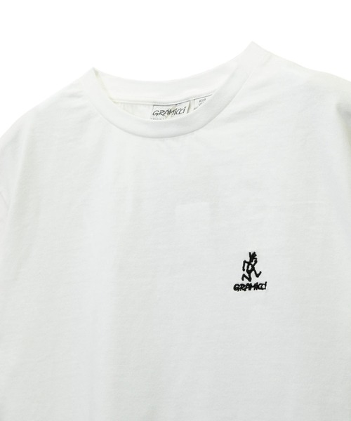 Gramicci（グラミチ）の「GRAMICCI/グラミチ　 BIG RUNINGMAN TEE（Tシャツ/カットソー・メンズ・ホワイト/ブラック/サックスブルー・MEDIUM/LARGE）」の16枚目の写真