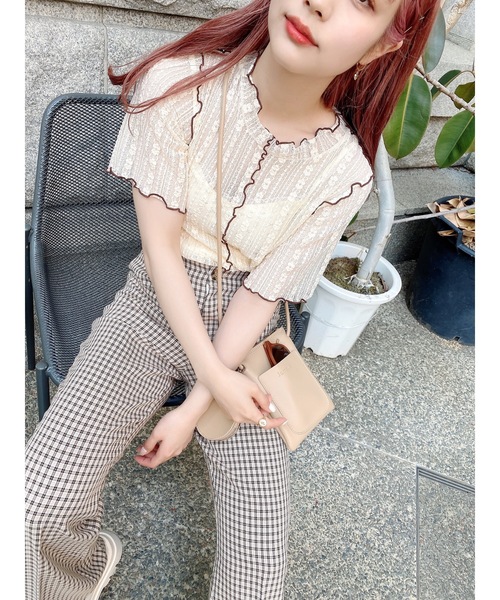 JUMELLE（ジュメロ）の「スマホミニポシェット（ショルダーバッグ・レディース・ブラック/ベージュ/ブルー・FREE）」の9枚目の写真