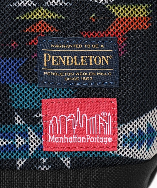 Manhattan Portage（マンハッタンポーテージ）の「Zuccotti Clutch Pendleton（ショルダーバッグ・メンズ・ブラック・X-SMALL）」の12枚目の写真