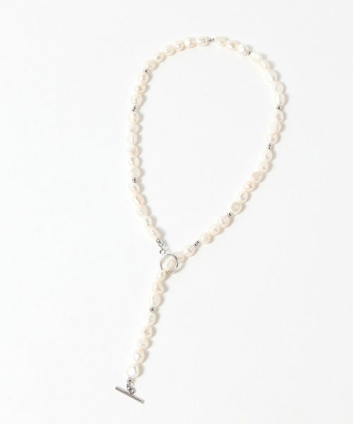 PBLIM（ページボーイリム）の「【PAGEBOYLIM】タンスイパールネックレス（ネックレス・レディース・ホワイト/シルバー・FREE）」の6枚目の写真