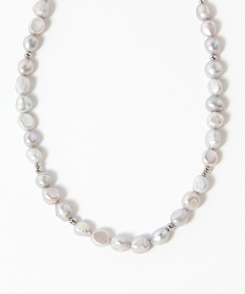 PBLIM（ページボーイリム）の「【PAGEBOYLIM】タンスイパールネックレス（ネックレス・レディース・ホワイト/シルバー・FREE）」の9枚目の写真