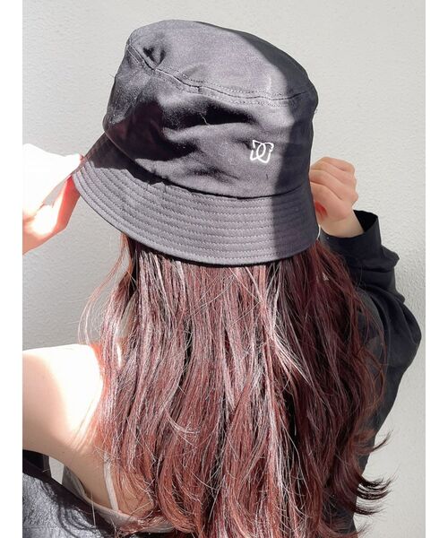 DC（ディーシー）の「DC SKETCH HAT（キャスケット・レディース・ブラック/ブラウン・FREE）」の4枚目の写真