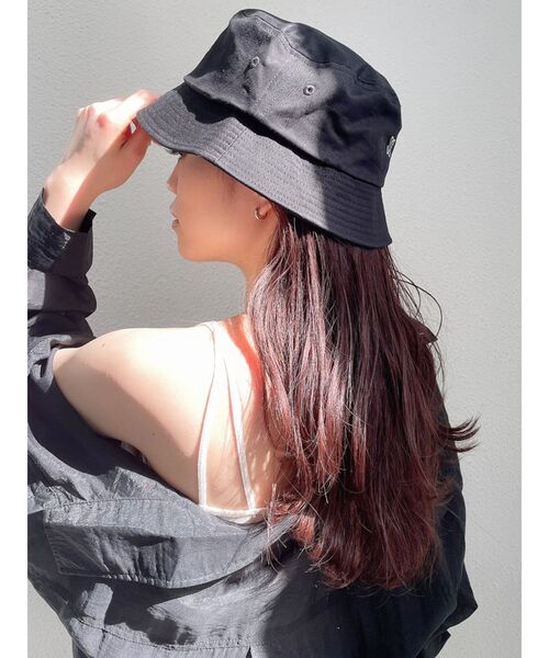 DC（ディーシー）の「DC SKETCH HAT（キャスケット・レディース・ブラック/ブラウン・FREE）」の5枚目の写真