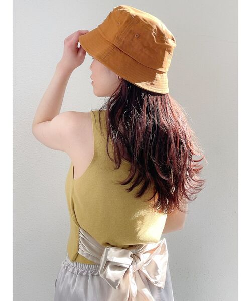 DC（ディーシー）の「DC SKETCH HAT（キャスケット・レディース・ブラック/ブラウン・FREE）」の8枚目の写真