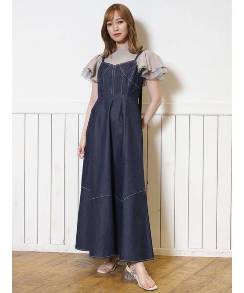 dazzlin（ダズリン）の「ダブルフリルコンパクトトップス（T