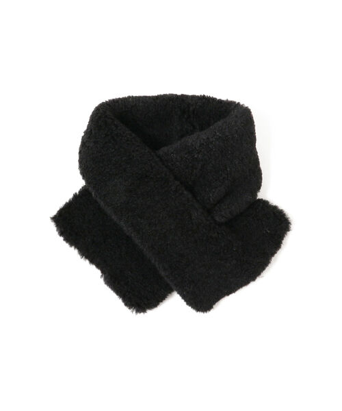 Ray BEAMS（レイビームス）の「CONTROL FREAK × Ray BEAMS / 別注 2way ティペット（マフラー・レディース・ブラック/ベージュ・ONE SIZE）」の4枚目の写真