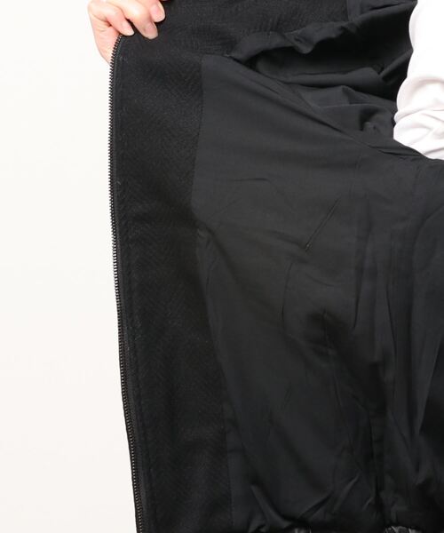 Desigual(デシグアル)の「刺繍 ウールボンバージャケット(その他アウター・レディース・ブラック・2L/S/M/L)」の4枚目の写真