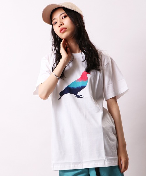 staple（ステイプル）の「STAPLE プリント半袖Tシャツ（Tシャツ/カットソー・メンズ・ホワイト・2XL/XL/M/L）」の6枚目の写真