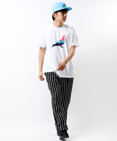 staple（ステイプル）の「STAPLE プリント半袖Tシャツ（Tシャツ/カットソー・メンズ・ホワイト・2XL/XL/M/L）」の5枚目の写真