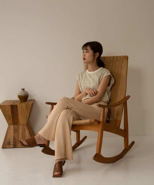 I_am（アイアム）の「Lady mesh pants（その他パンツ・レディース・ベージュ/オレンジ・S/M）」の9枚目の写真