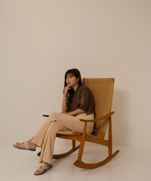 I_am（アイアム）の「Lady mesh pants（その他パンツ・レディース・ベージュ/オレンジ・S/M）」の13枚目の写真