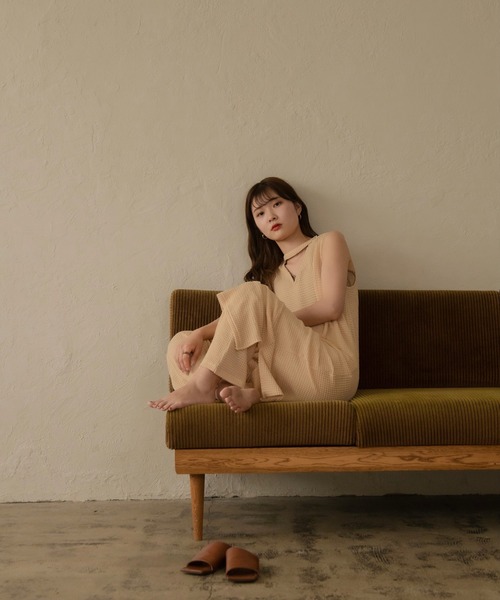 I_am（アイアム）の「Lady mesh pants（その他パンツ・レディース・ベージュ/オレンジ・S/M）」の11枚目の写真