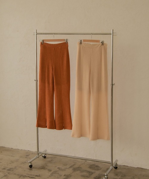 I_am（アイアム）の「Lady mesh pants（その他パンツ・レディース・ベージュ/オレンジ・S/M）」の3枚目の写真