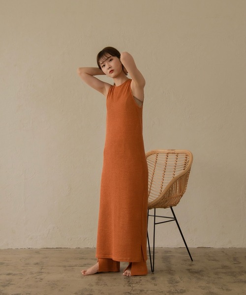 I_am（アイアム）の「Lady mesh pants（その他パンツ・レディース・ベージュ/オレンジ・S/M）」の21枚目の写真