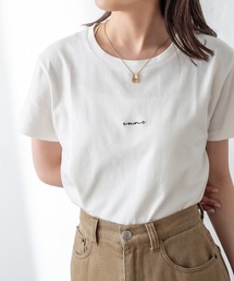 mystic | ポイント刺繍Tシャツ(Tシャツ/カットソー)