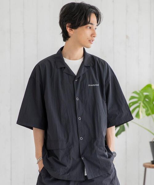 新品ヘラルボニー　オープンカラーシャツ　新品未使用　free オープンカラーシャツ「（無題）（丸）」 – HERALBONY