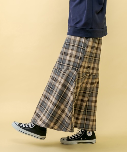 RASVOA（ラスボア）の「ヴィンテージチェックスカート（スカート・レディース・ベージュ/グレー・FREE）」の15枚目の写真