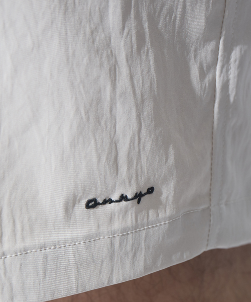 mellow people（メローピープル）の「【ONKYO×mellow people×ABAHOUSE】クラシック ロゴ ベイカー ショーツ（その他パンツ・メンズ・グレイッシュベージュ/ブラック/カーキ・46/48）」の13枚目の写真