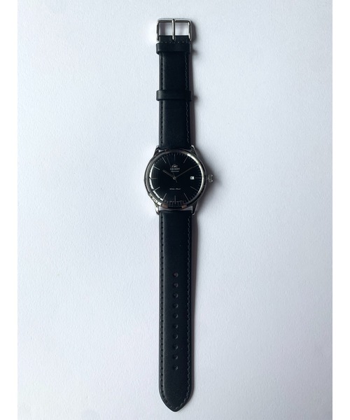 ORIENT（オリエント）の「オリエント/ORIENT オートマチック ベーシック スムースレザー（アナログ腕時計・メンズ・ゴールド/ブラック・FREE）」の6枚目の写真