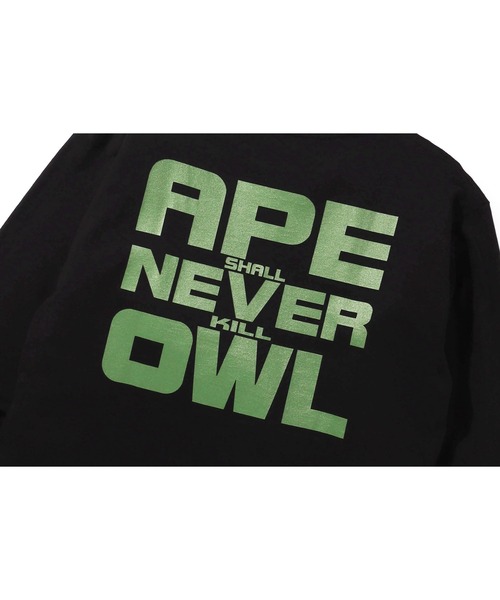 OVO "OCTOBER VERY OWN"（オービーオー　　オクトーバーベリーオウン）の「BAPE X OVO LONG SLEEVE TEE M（Tシャツ/カットソー・メンズ・ホワイト/ブラック/レッド・LARGE/XX-LARGE/X-LARGE/MEDIUM/SMALL）」の12枚目の写真