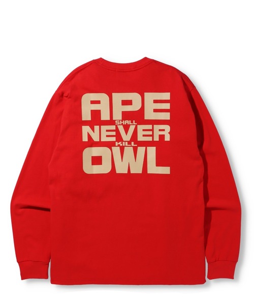 OVO "OCTOBER VERY OWN"（オービーオー　　オクトーバーベリーオウン）の「BAPE X OVO LONG SLEEVE TEE M（Tシャツ/カットソー・メンズ・ホワイト/ブラック/レッド・LARGE/XX-LARGE/X-LARGE/MEDIUM/SMALL）」の14枚目の写真