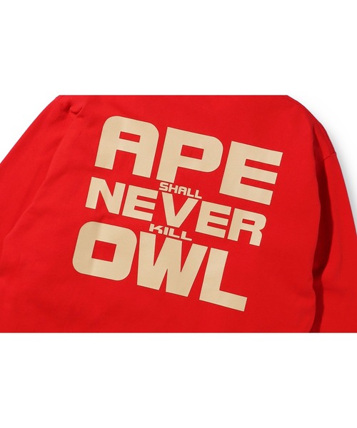 OVO "OCTOBER VERY OWN"（オービーオー　　オクトーバーベリーオウン）の「BAPE X OVO LONG SLEEVE TEE M（Tシャツ/カットソー・メンズ・ホワイト/ブラック/レッド・LARGE/XX-LARGE/X-LARGE/MEDIUM/SMALL）」の17枚目の写真
