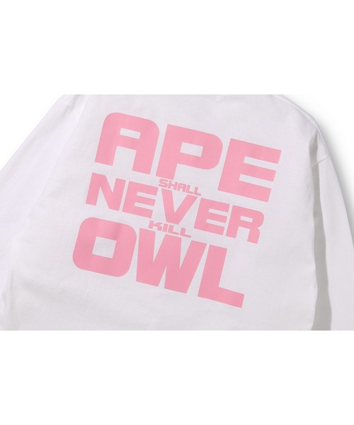 OVO "OCTOBER VERY OWN"（オービーオー　　オクトーバーベリーオウン）の「BAPE X OVO LONG SLEEVE TEE M（Tシャツ/カットソー・メンズ・ホワイト/ブラック/レッド・LARGE/XX-LARGE/X-LARGE/MEDIUM/SMALL）」の7枚目の写真