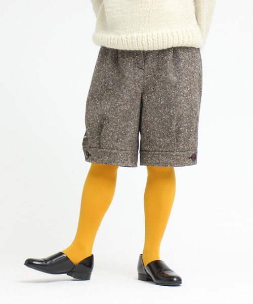 Dot＆Stripes CHILD WOMAN（ドットアンドストライプス　チャイルドウーマン）の「☆ホームスパン ニッカボッカパンツ（その他パンツ・レディース・ブラウン/ブラック・36/38）」の10枚目の写真