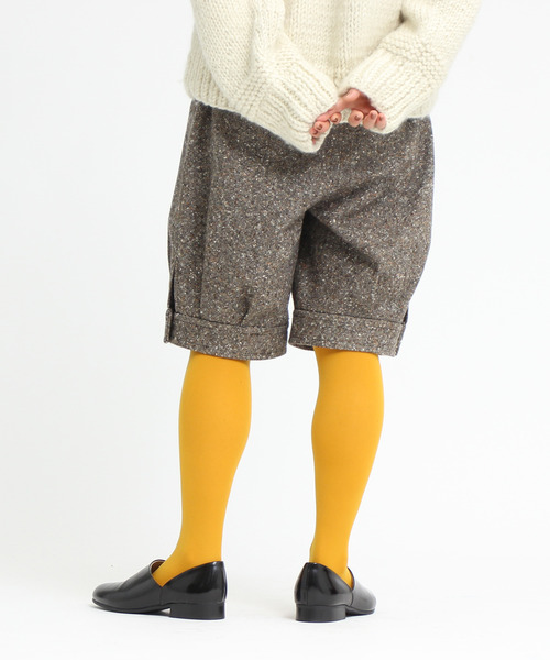 Dot＆Stripes CHILD WOMAN（ドットアンドストライプス　チャイルドウーマン）の「☆ホームスパン ニッカボッカパンツ（その他パンツ・レディース・ブラウン/ブラック・36/38）」の12枚目の写真