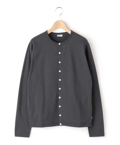 ORCIVAL（オーシバル）の「ORCIVAL | クルーネックカーディガン WOMEN（カーディガン/ボレロ・レディース・レッド/チャコール/ブラック・2/1）」の2枚目の写真