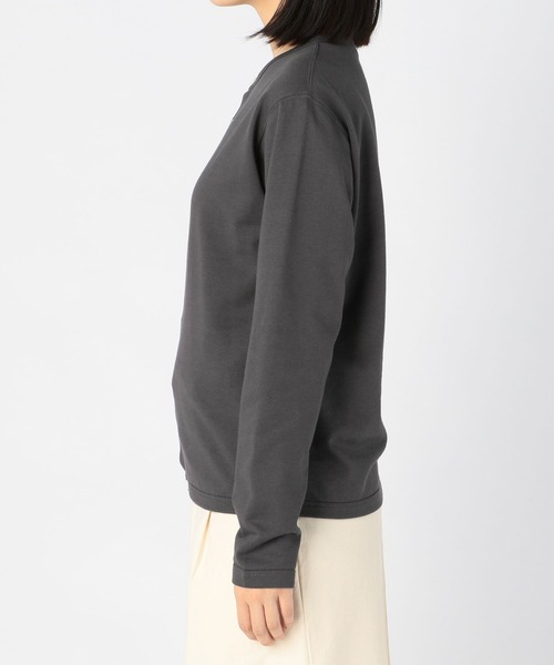 ORCIVAL（オーシバル）の「ORCIVAL | クルーネックカーディガン WOMEN（カーディガン/ボレロ・レディース・レッド/チャコール/ブラック・2/1）」の8枚目の写真