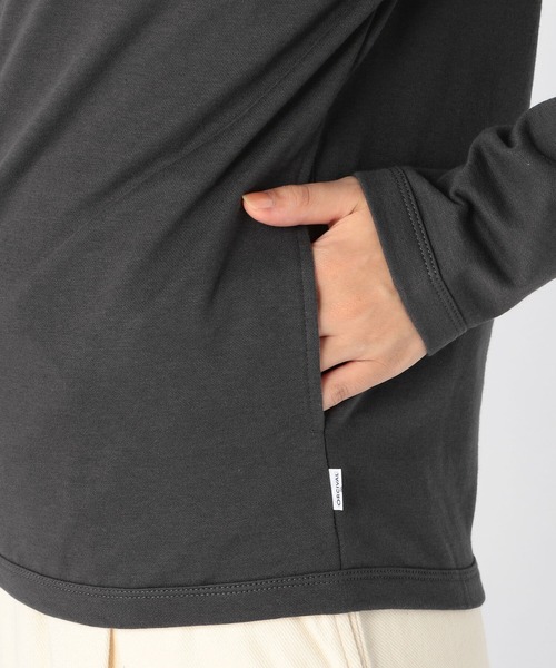 ORCIVAL（オーシバル）の「ORCIVAL | クルーネックカーディガン WOMEN（カーディガン/ボレロ・レディース・レッド/チャコール/ブラック・2/1）」の11枚目の写真