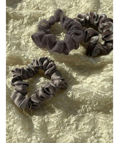 SLURR（スラ―）の「3SETミニシュシュ（シュシュ・レディース・ベージュ/モカ・FREE）」の9枚目の写真