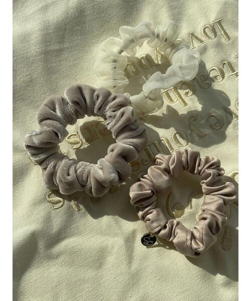 SLURR（スラ―）の「3SETミニシュシュ（シュシュ・レディース・ベージュ/モカ・FREE）」の10枚目の写真