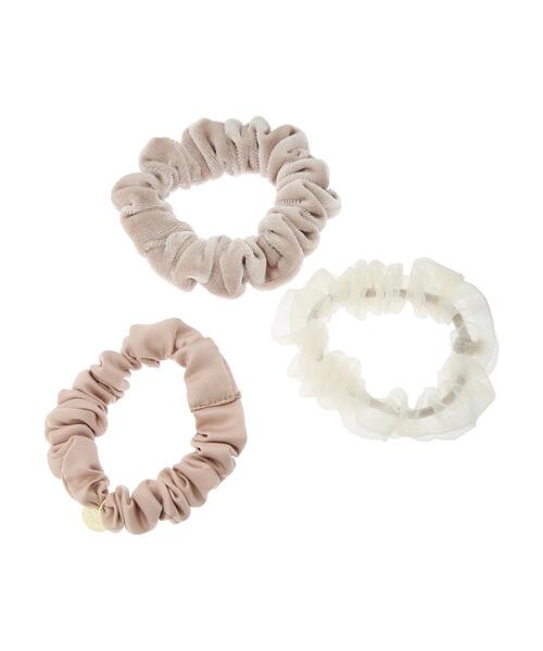 SLURR（スラ―）の「3SETミニシュシュ（シュシュ・レディース・ベージュ/モカ・FREE）」の15枚目の写真