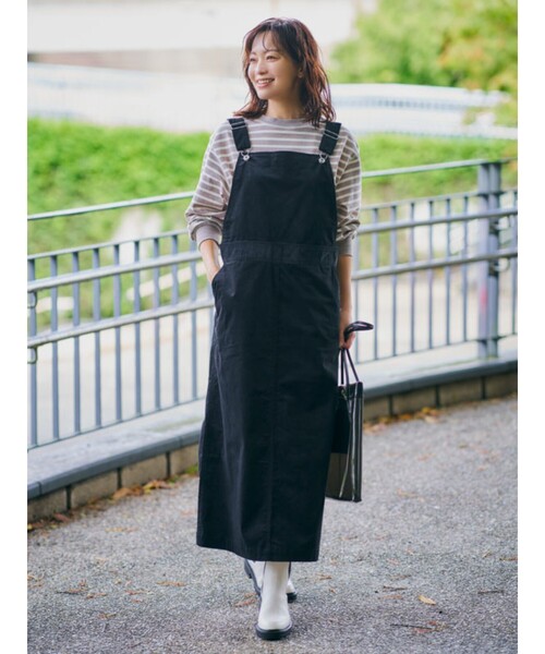 SHOO・LA・RUE(シューラルー)の「◆【USAコットン】サイドスリットロンT(Tシャツ/カットソー・レディース・アイボリー/レンガ/チャコールグレー/ピンク系/ベージュ系その他2/グリーン/ブラック系2・02/03/04)」の18枚目の写真