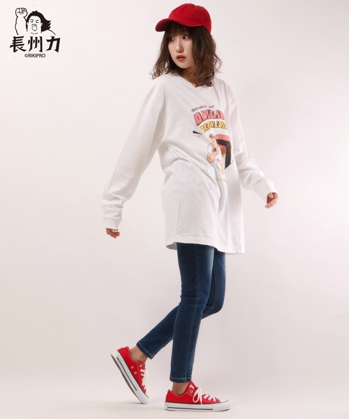 FUNALIVE(ファンアライブ)の「【NVM select】長州力 ロングスリーブTシャツ(Tシャツ/カットソー・メンズ・ホワイト系その他3/ホワイト/ホワイト系その他/ホワイト系その他2・M/S/XL/L/XS)」の10枚目の写真