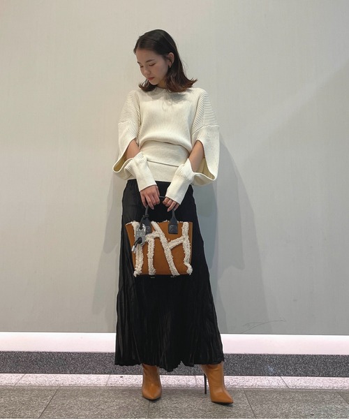 DIESEL（ディーゼル）の「レディース シアリング 2WAYショルダーバッグ XS（トートバッグ・レディース・ブラウン・UNI）」の12枚目の写真