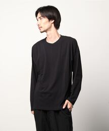 A4A | A4A エーフォーエー/40s強撚糸ラウンドロングスリーブTシャツ(Tシャツ/カットソー)
