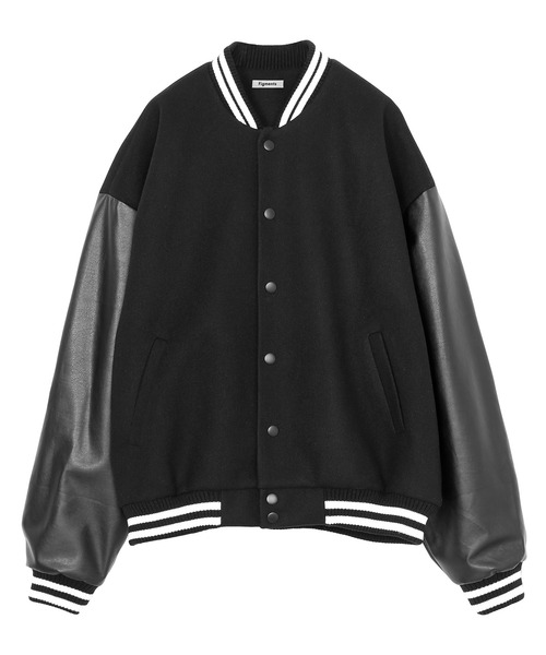 Figments(フィグメンツ)の「オーバースタジャン(ブルゾン・レディース・オフホワイト/ブラック・SMALL/MEDIUM)」の19枚目の写真