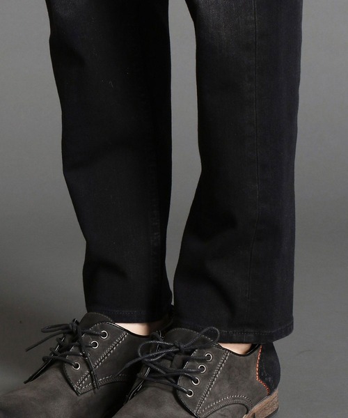 HIDEAWAYS NICOLE（ハイダウェイニコル）の「２ｗａｙストレッチデザインデニム（デニムパンツ・メンズ・ブラック/ブラック系1/ネイビー/ネイビー系1・SMALL/MEDIUM/LARGE/X-LARGE）」の11枚目の写真