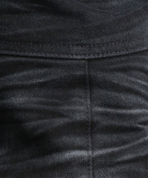 HIDEAWAYS NICOLE（ハイダウェイニコル）の「２ｗａｙストレッチデザインデニム（デニムパンツ・メンズ・ブラック/ブラック系1/ネイビー/ネイビー系1・SMALL/MEDIUM/LARGE/X-LARGE）」の14枚目の写真