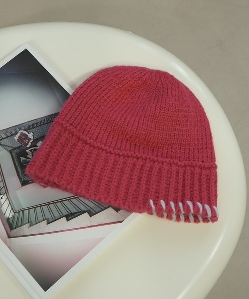 c.u.l（シーユーエル）の「【c.u.l】カギ編みバケットハット cula271（ハット・レディース・パープル/ブラック/ベージュ/アイボリー/コーラル/イエロー/グリーン・FREE）」の7枚目の写真