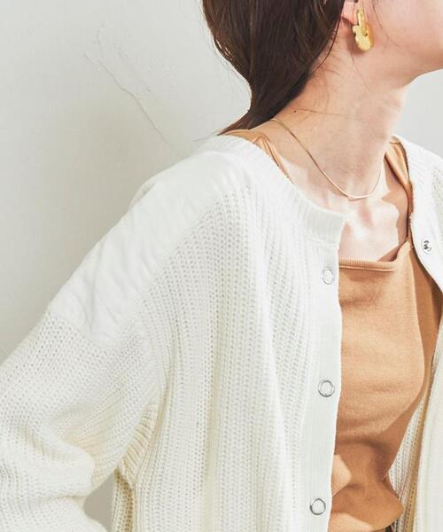 coen（コーエン）の「［洗える］2WAYコマンドニット（ニット/セーター・レディース・ブラック/オフホワイト/ネイビー・MEDIUM/LARGE）」の8枚目の写真